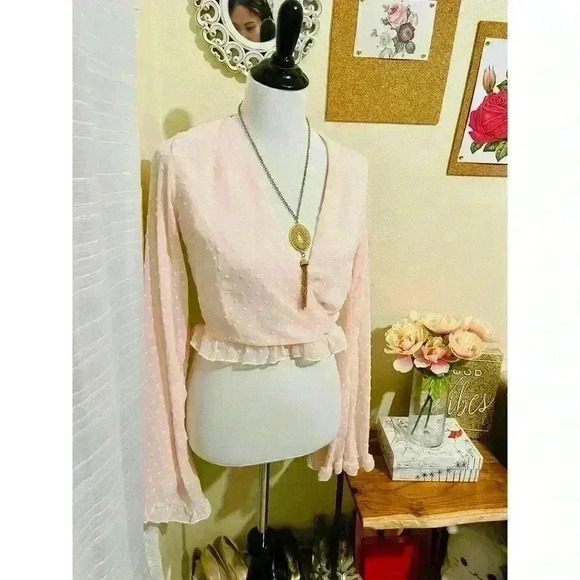 Boohoo Junior’s Cropped Blouse - Picture 3 of 6